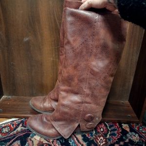 Knee High Brown Boots